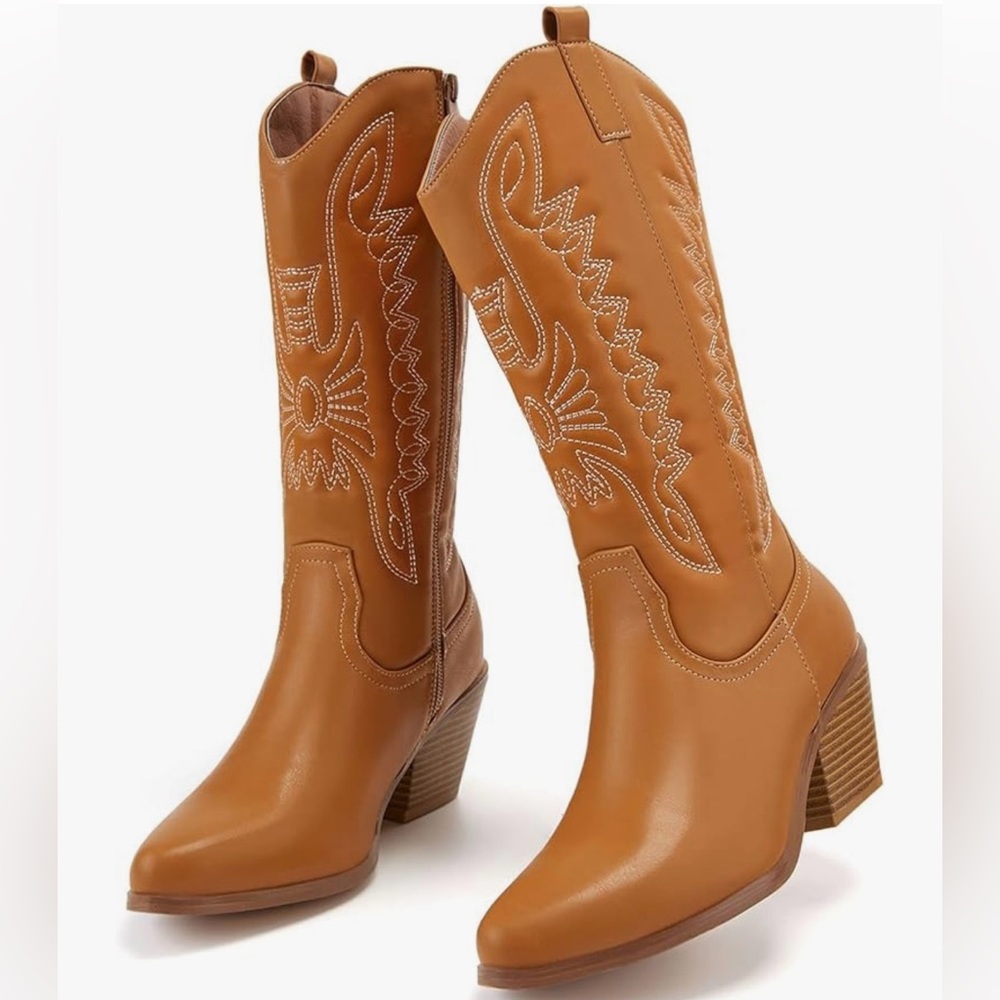 Embroidered Cowboy Boots / Rodeo Ready